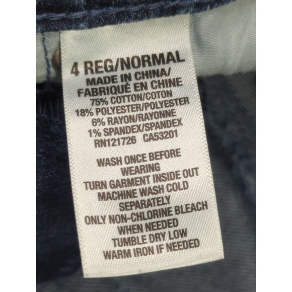 Tokyo Darling Womens Size 4 High Waisted Wide Flare Diamond Pattern Jeans - Picture 6 of 7